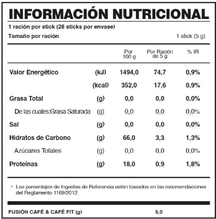 CAFÉ & CAFÉ FIT DE FUXION - Mejora glucosa y ayuda a quemar grasa