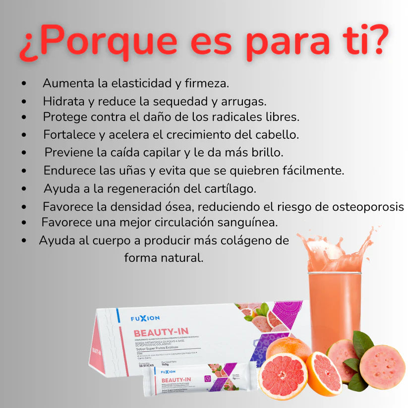 BEAUTY-IN DE FUXION Colágeno Hidrolizado