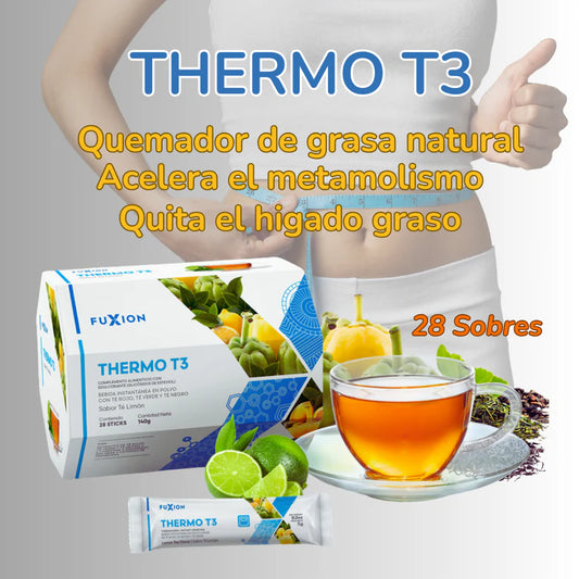 THERMO T3 DE FUXION-Quema Grasa Natural