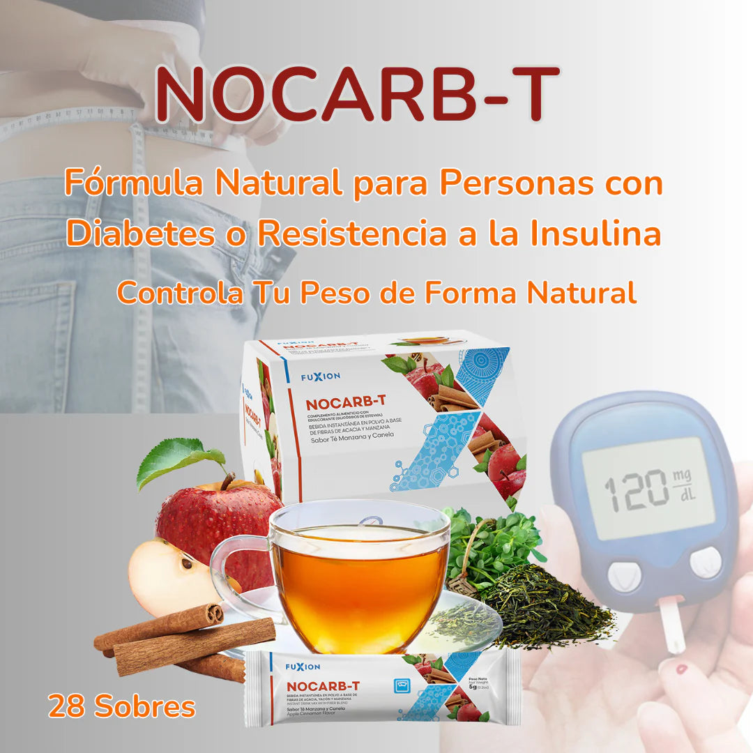 NOCARB-T DE FUXION Equilibra tu glucosa y control de peso